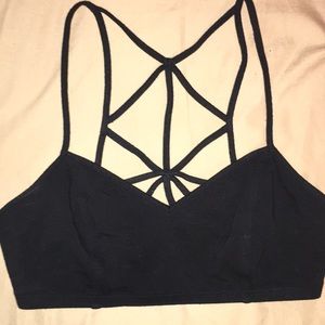 Black Bralette Top